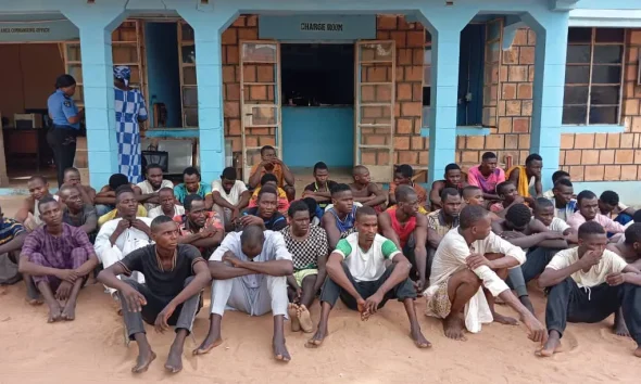 Girls among 49 arrested suspects of Yola's notorious Shila Boys robbery gangs