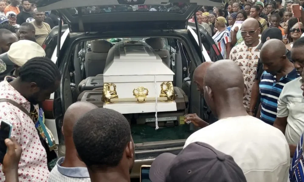 Junior Pope: Late Nollywood makeup artist Abigail buried in Akwa Ibom
