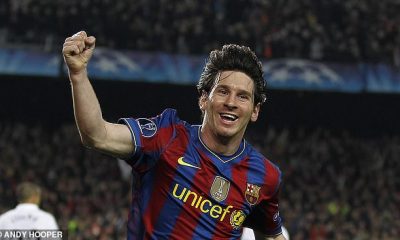 Lionel Messi scored a hat-trick for Barcelona to eliminate Arsenal in the Champions League
