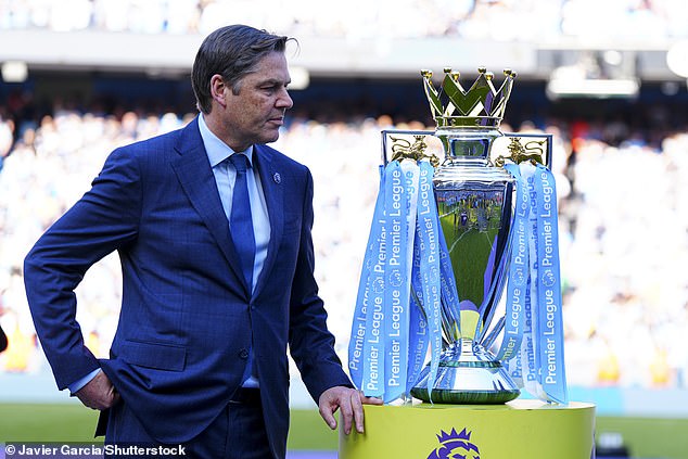 Clubs have agreed to sign up to new protocols to replace the existing, controversial Profit and Sustainability Rules  (pictured Premier League CEO Richard Masters during Man City's 2022-23 trophy ceremony)