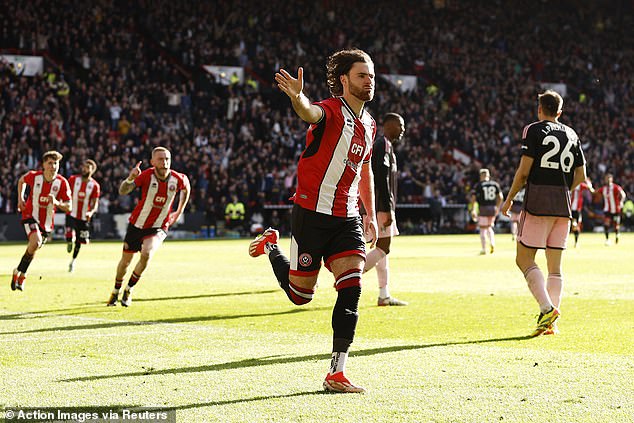 Ben Brereton Diaz has been a shining light in hat has been a dismal season for Sheffield United