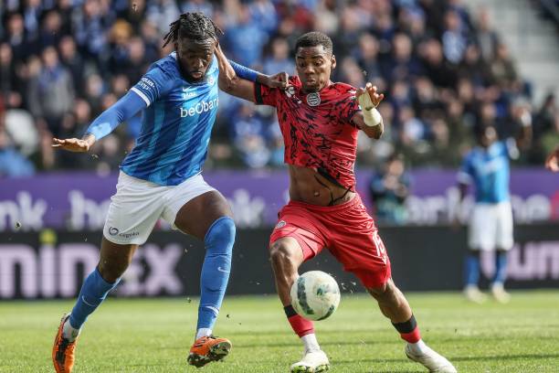 Onyedika Solid in Club Brugge Win against Genk