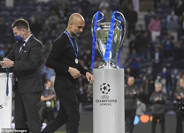 Pep Guardiola had to endure the heartbreak of Manchester City losing the 2021 Champions League final to Chelsea in Porto