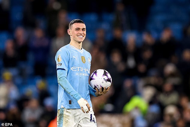 Phil Foden is enjoying his best season as a professional with 31 goal contributions in all competitions