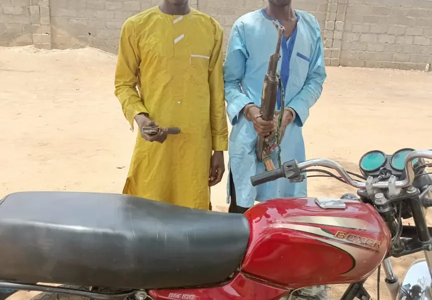 Police arrest two armed robbery suspects, recover arms, ammunition in Plateau
