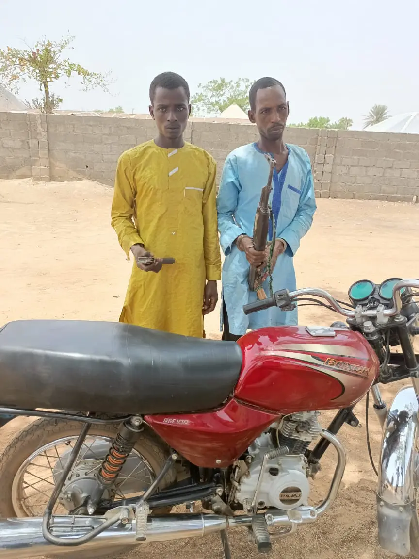 Police arrest two armed robbery suspects, recover arms, ammunition in Plateau