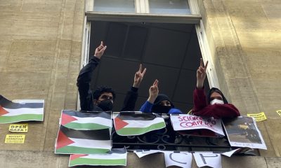 Pro-Palestinian students occupy Paris university campus
