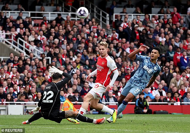 Ollie Watkins' exquisite lob over David Raya in Aston Villa's 2-0 win over Arsenal at the Emirates took his tally in the league to 19