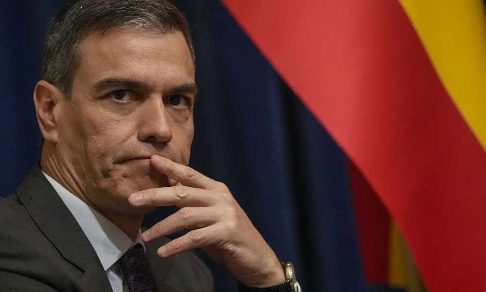 Spain's prime minister Pedro Sánchez says he'll continue in office