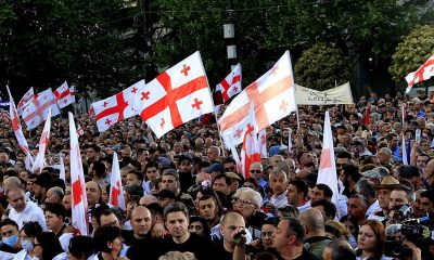 Thousands rally in Georgia in support of 'Russian' foreign influence law