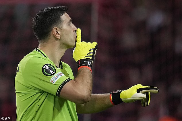 Emiliano Martinez was baited by Lille fans and loved every moment of it on Thursday