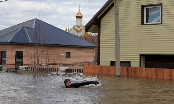 Video. WATCH: Russia and Kazakhstan continue to grapple with floods