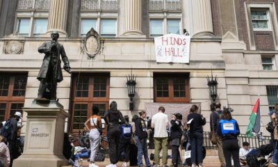 Columbia student protesters face expulsion after taking over campus building - National