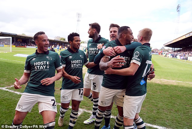 Derby took a huge stride towards automatic promotion with last weekend's win at Cambridge