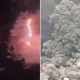 Volcano eruption spurs lightning, spectacular Mordor-like sky in Indonesia - National