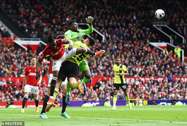 Andre Onana's late foul saw United concede a penalty and drop two vital league points