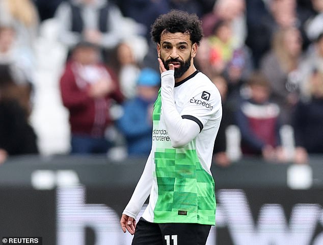 Liverpool could look to cash-in on Mohamed Salah this summer as they would get a big fee