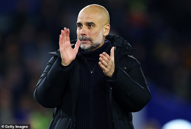 Pep Guardiola takes his team to Nottingham Forest on Sunday looking to keep up pressure