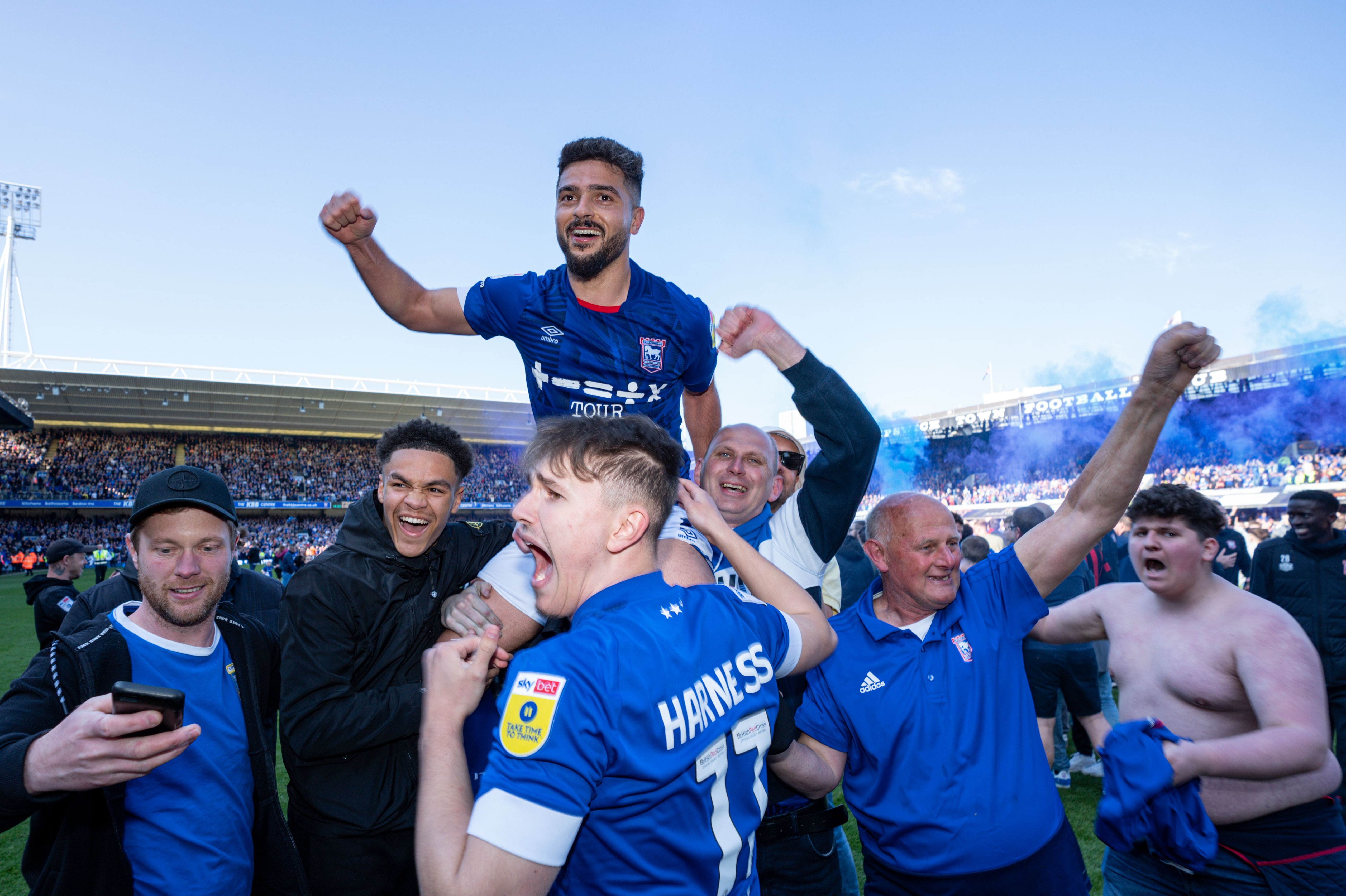 Ipswich fans wouldn't have believed they'd achieve double promotion in their wildest dreams when they got out of League One