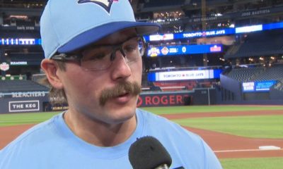 Blue Jays’ Davis Schneider on why iconic moustache is resonating with moms