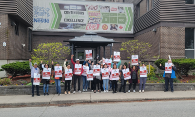 Hundreds strike at Nestle chocolate plant in Toronto, Unifor says - Toronto