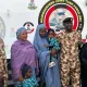 Nigerian Army hands over rescued Chibok girl, 3 children to Borno govt