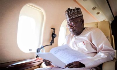 Tinubu returns to Nigeria after Netherlands, Saudi trips