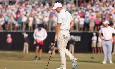 Rory McIlroy opens up on his 'uncomfortable' US Open heartache as he plays highly-exclusive round with Jon Rahm ahead of return