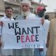 Three people killed in shooting at peace rally in Pakistan